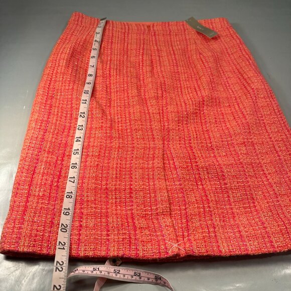 J Crew No 2 Pencil Tweed Skirt Womens Wool Blend Lined Workwear Straight Career - Picture 11 of 15
